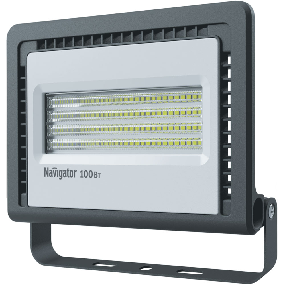 Navigator Прожектор светодиодный Navigator NFL-01 100Вт 8100Лм 6500К в черном корпусе