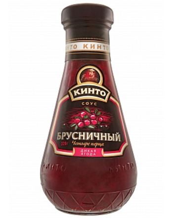 фото Соус кинто брусничный четыре перца 320 г