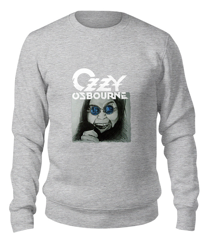 

Свитшот унисекс Printio Ozzy osbourne серый XL, Ozzy osbourne