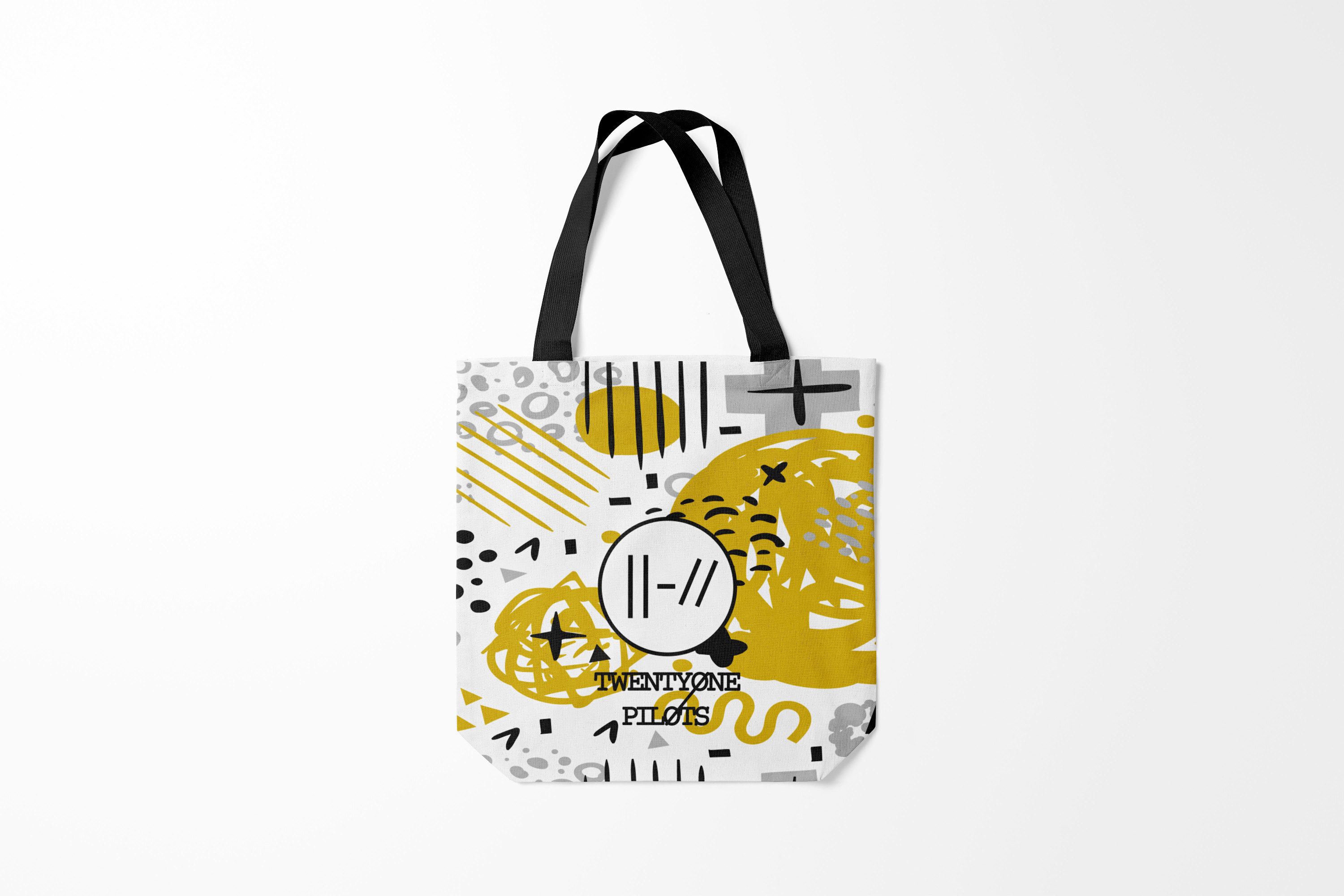

Сумка шoппер унисекс Burnettie Twenty one pilots, разноцветный, Twenty one pilots