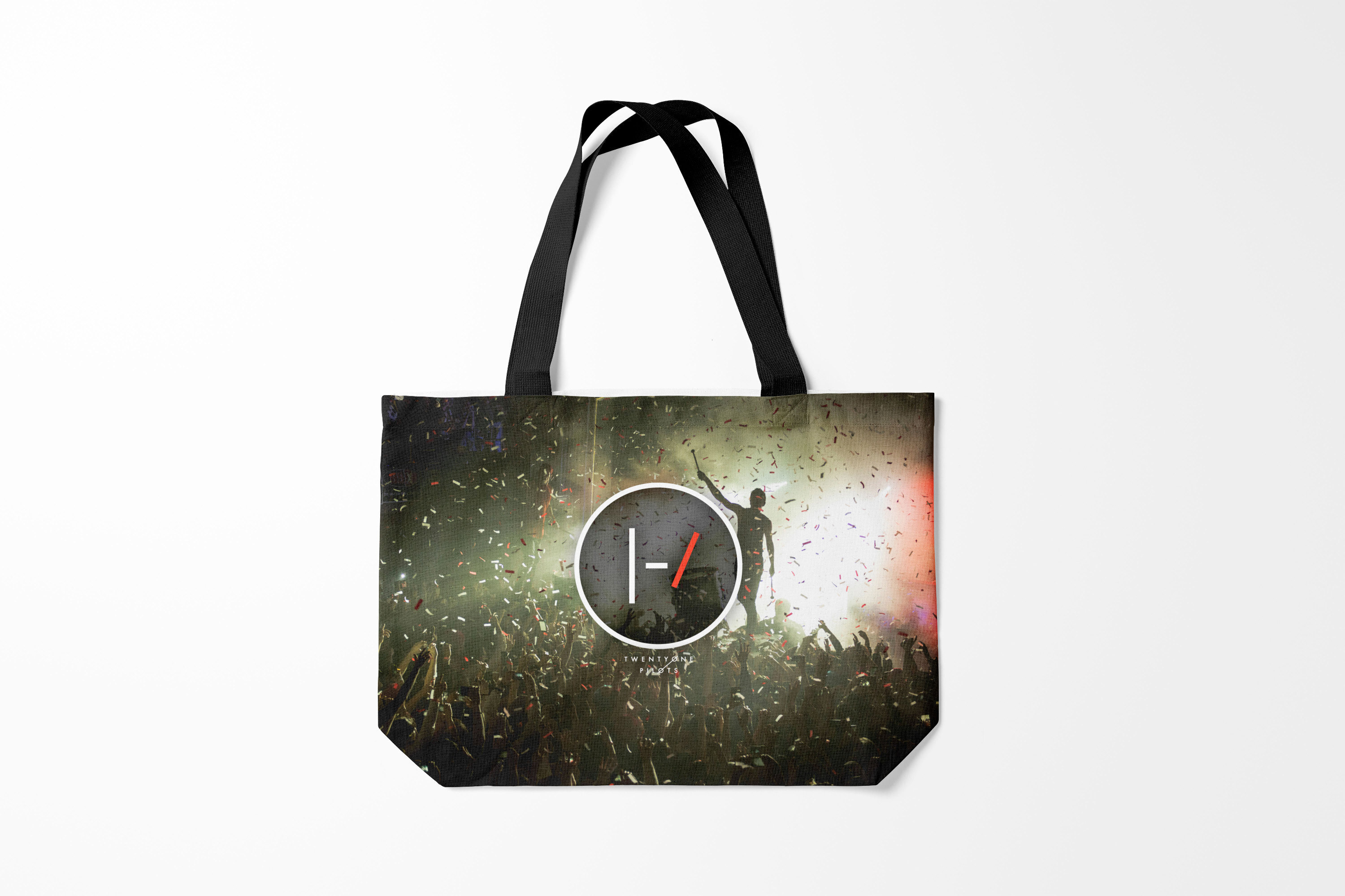 

Сумка шoппер унисекс Burnettie Twenty one pilots, разноцветный, Twenty one pilots