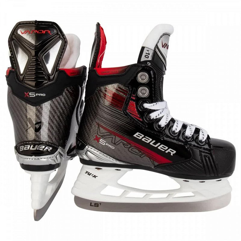 

Коньки хоккейные Bauer X5 Pro S23 YTH, черный, размер 12.0 D, X5 Pro S23 YTH