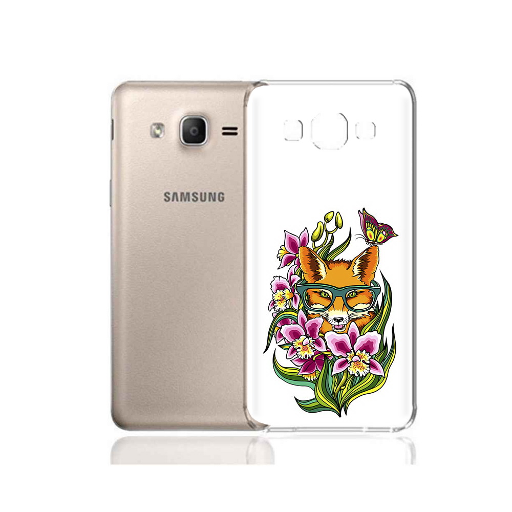 

Чехол MyPads Tocco для Samsung Galaxy A7 (2015) Лиса в цветах (PT11625.595.108), Прозрачный, Tocco
