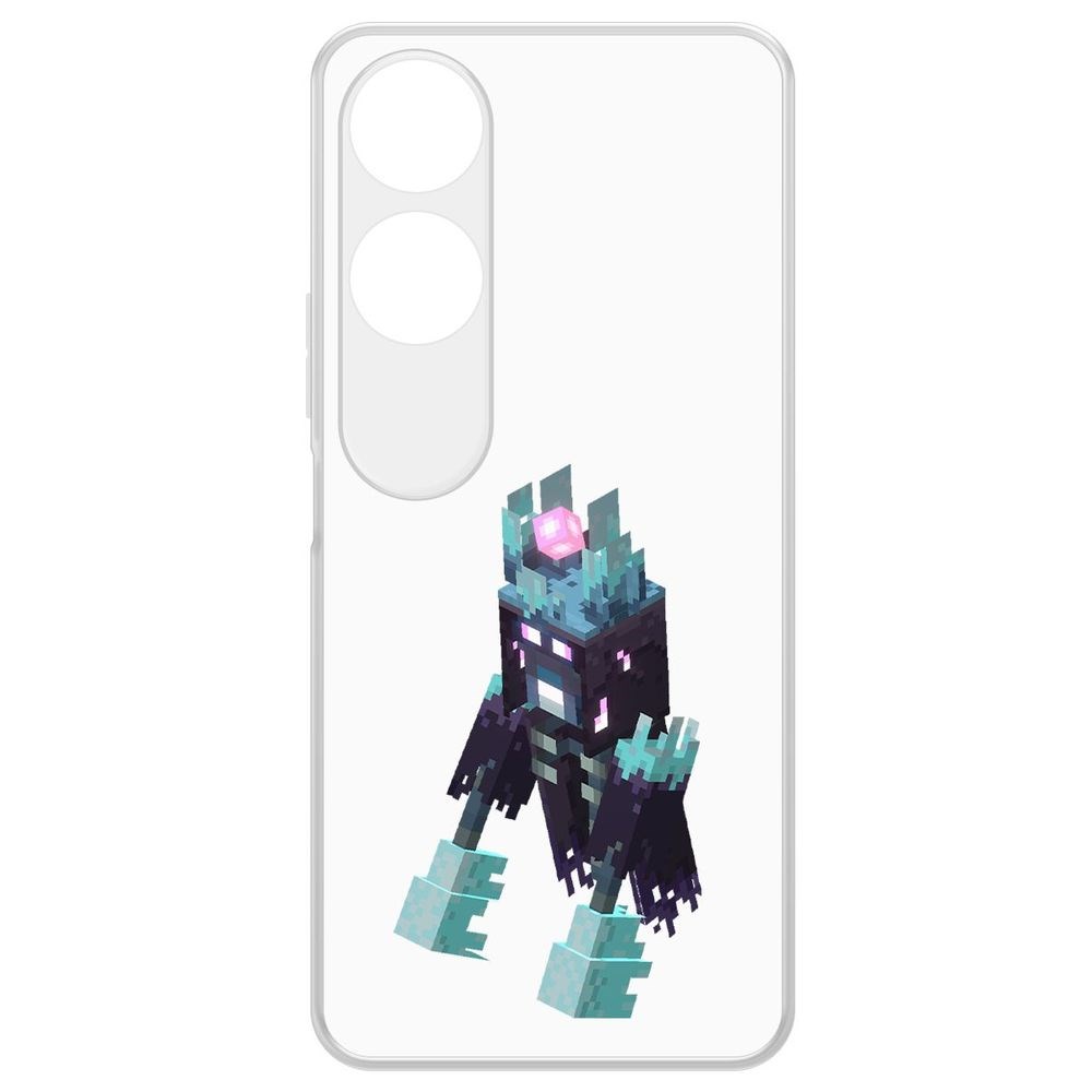 Чехол-накладка Krutoff Clear Case Minecraft-Несчастный Призрак для Honor X5 Plus