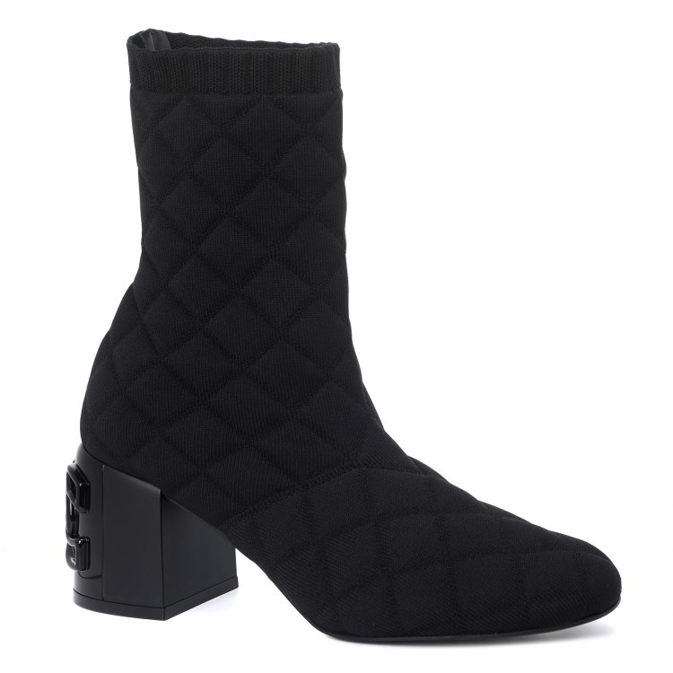

Ботильоны женские Casadei 1Q058R06T_2423000 черные 38 EU, 1Q058R06T_2423000