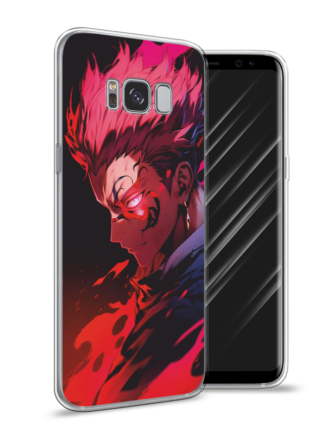 

Чехол Awog на Samsung Galaxy S8 "Взгляд Сукуны", Розовый;красный;черный, 24750-1