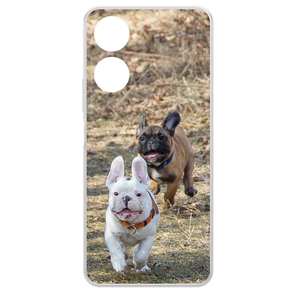 

Чехол-накладка Krutoff Clear Case Догонялки для Honor X5 Plus, Прозрачный
