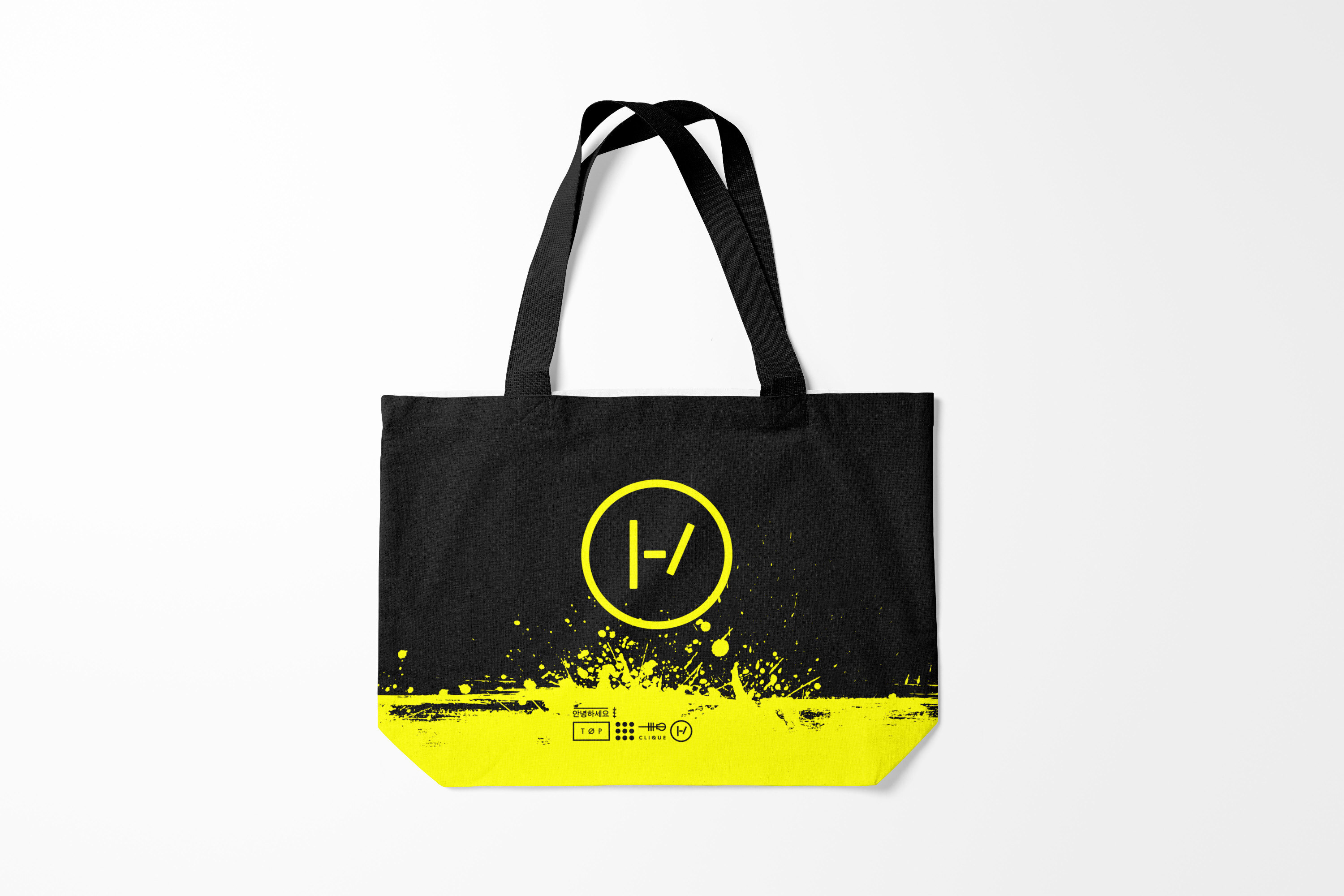 

Сумка шoппер унисекс Burnettie Twenty one pilots, разноцветный, Twenty one pilots