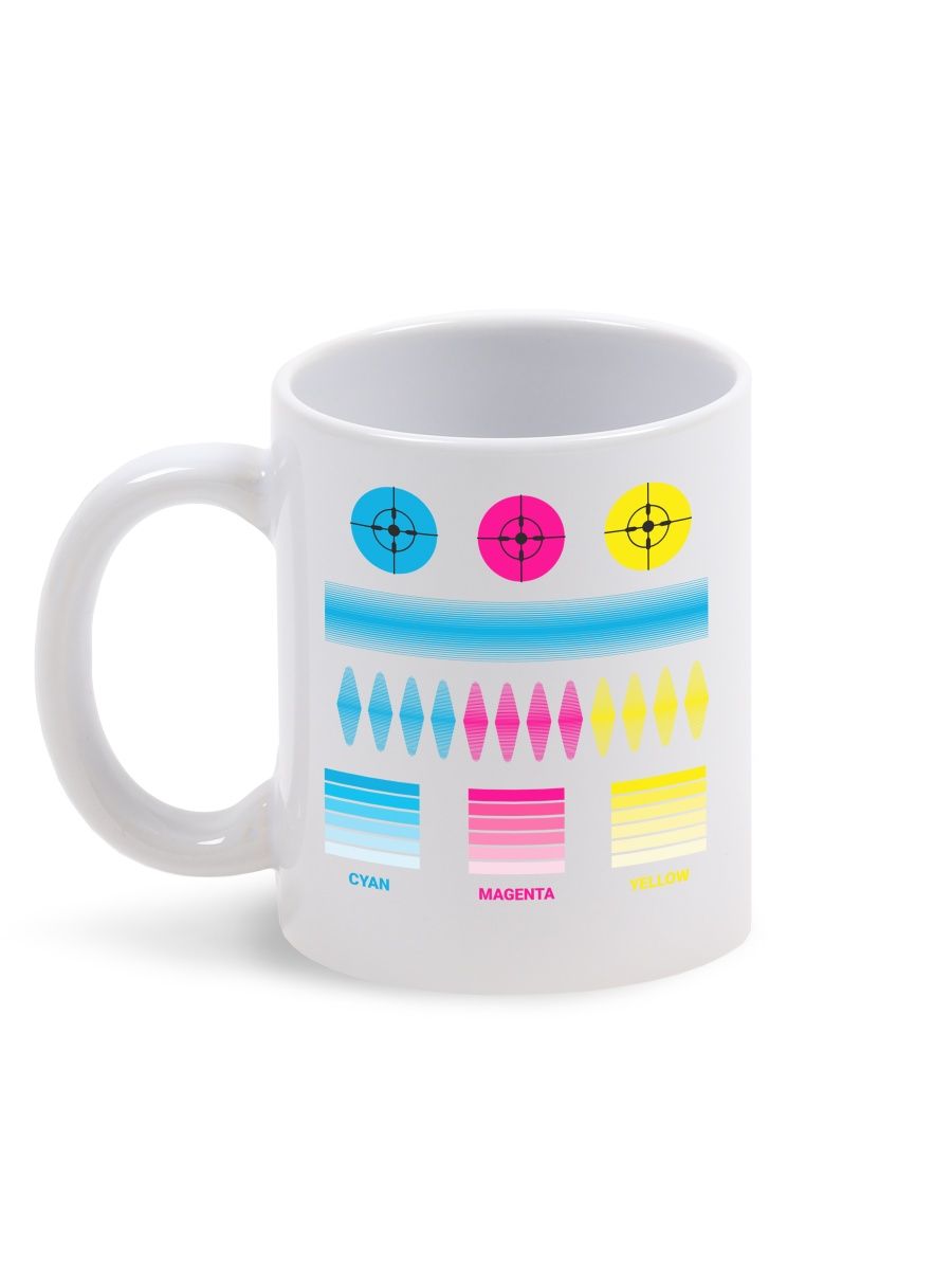 

Кружка Каждому Своё 3D, CMYK, Полиграфия, Дизайнер 330 мл, CU-STCM9-W/S