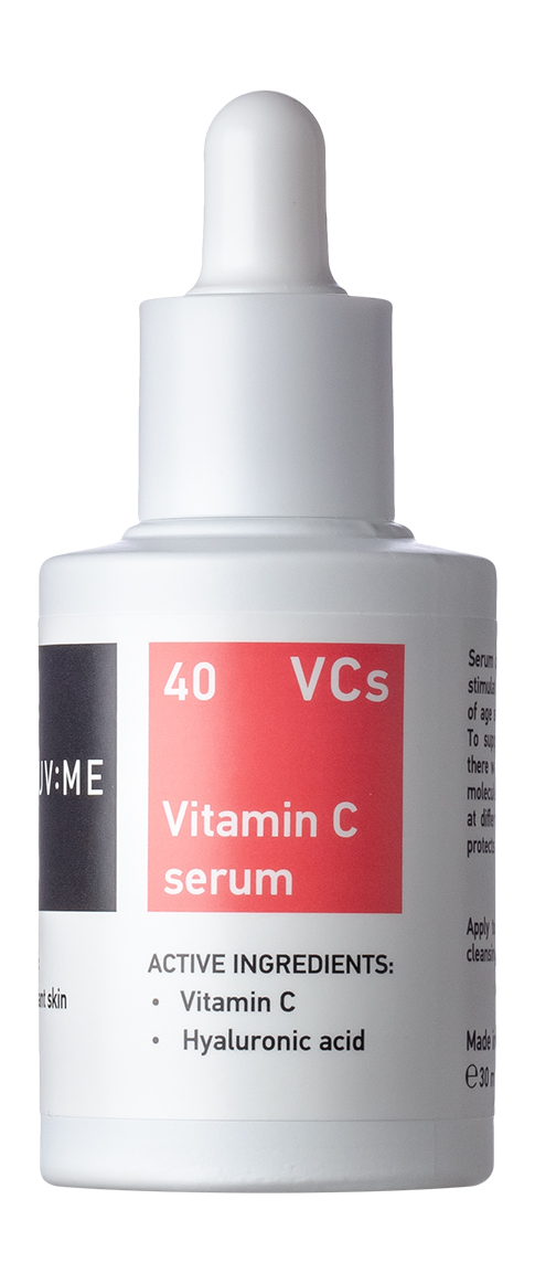 фото Сыворотка с витамином с улучшающая цвет лица pruv:me vcs 40 vitamin c serum 30 мл