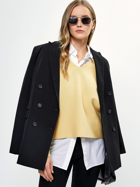 

Пуловер женский ZARINA 3121636836 желтый M, 3121636836