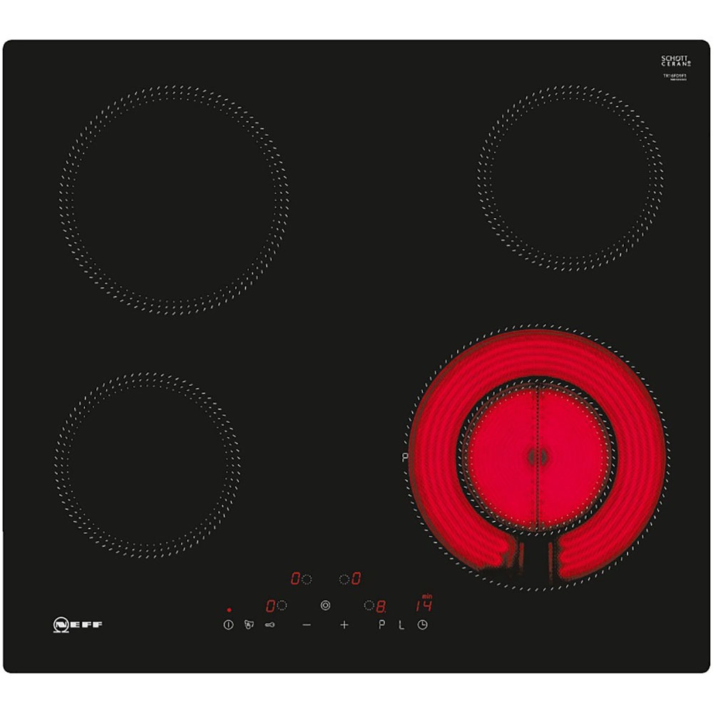 

Встраиваемая варочная панель электрическая Neff TR16FD9F1 Black, TR16FD9F1
