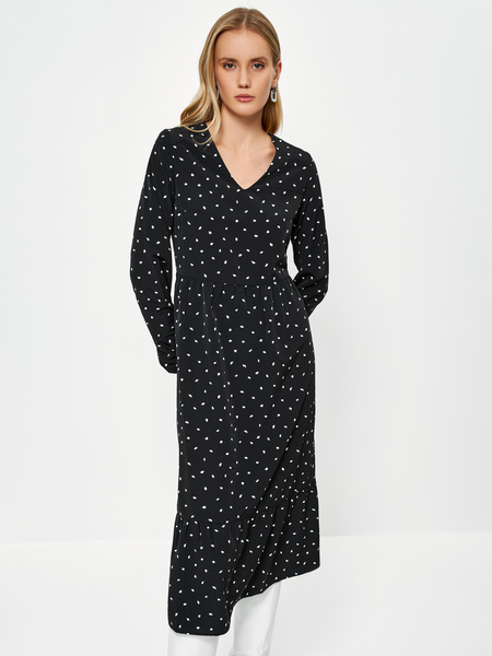 

Платье женское ZARINA 3121045545 черное XL, 3121045545