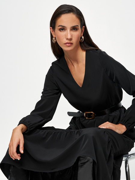 

Платье женское ZARINA 3121045545 черное S, 3121045545