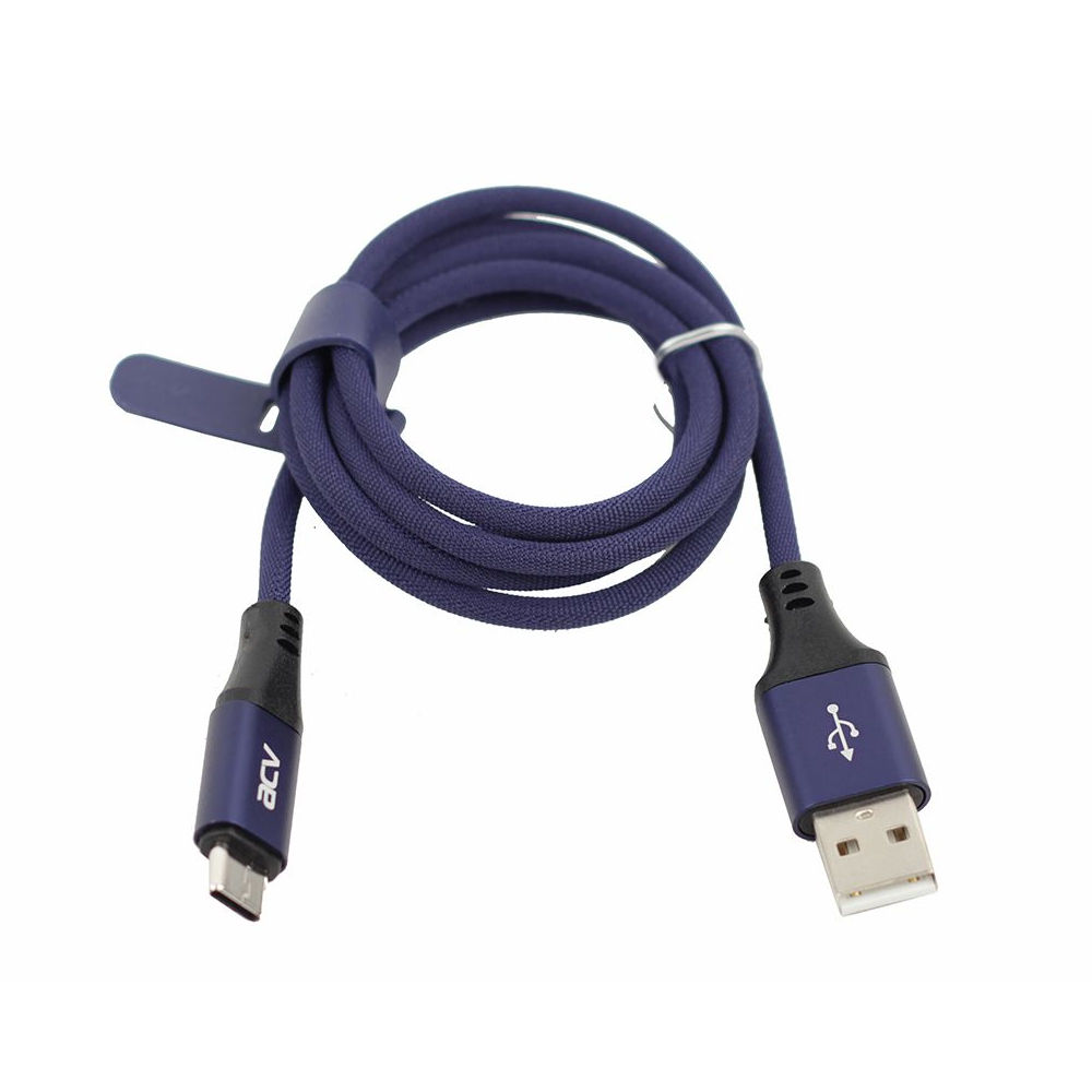 Кабель ACV USB 2.0 A(m)-Type-C ACV USB-CD1BU, 1 м, синий