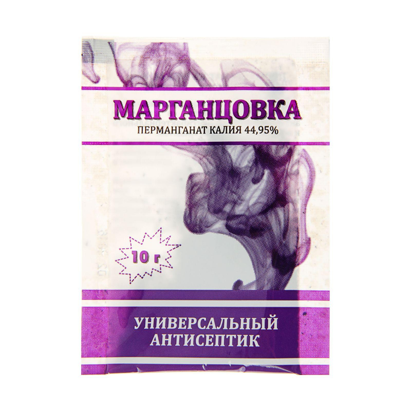 

Удобрение Перманганат калия (марганцовка) 44,95% 10 г 1409270