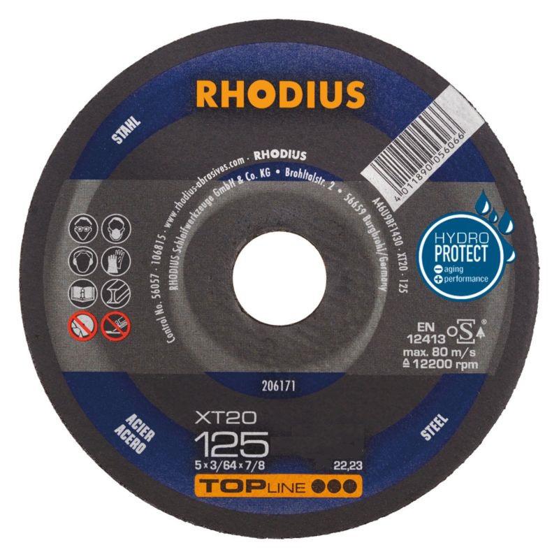 Круг отрезной RHODIUS 125x1,5x22,23