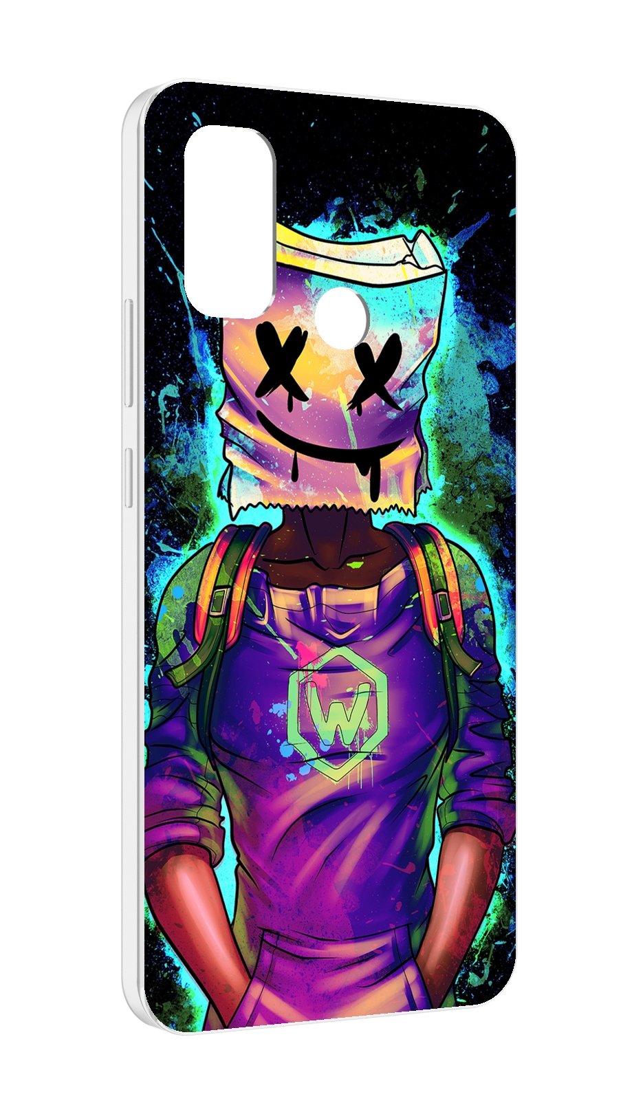 

Чехол MyPads маршмеллоу-глитч для UleFone Note 10P/Note 10, Прозрачный, Tocco