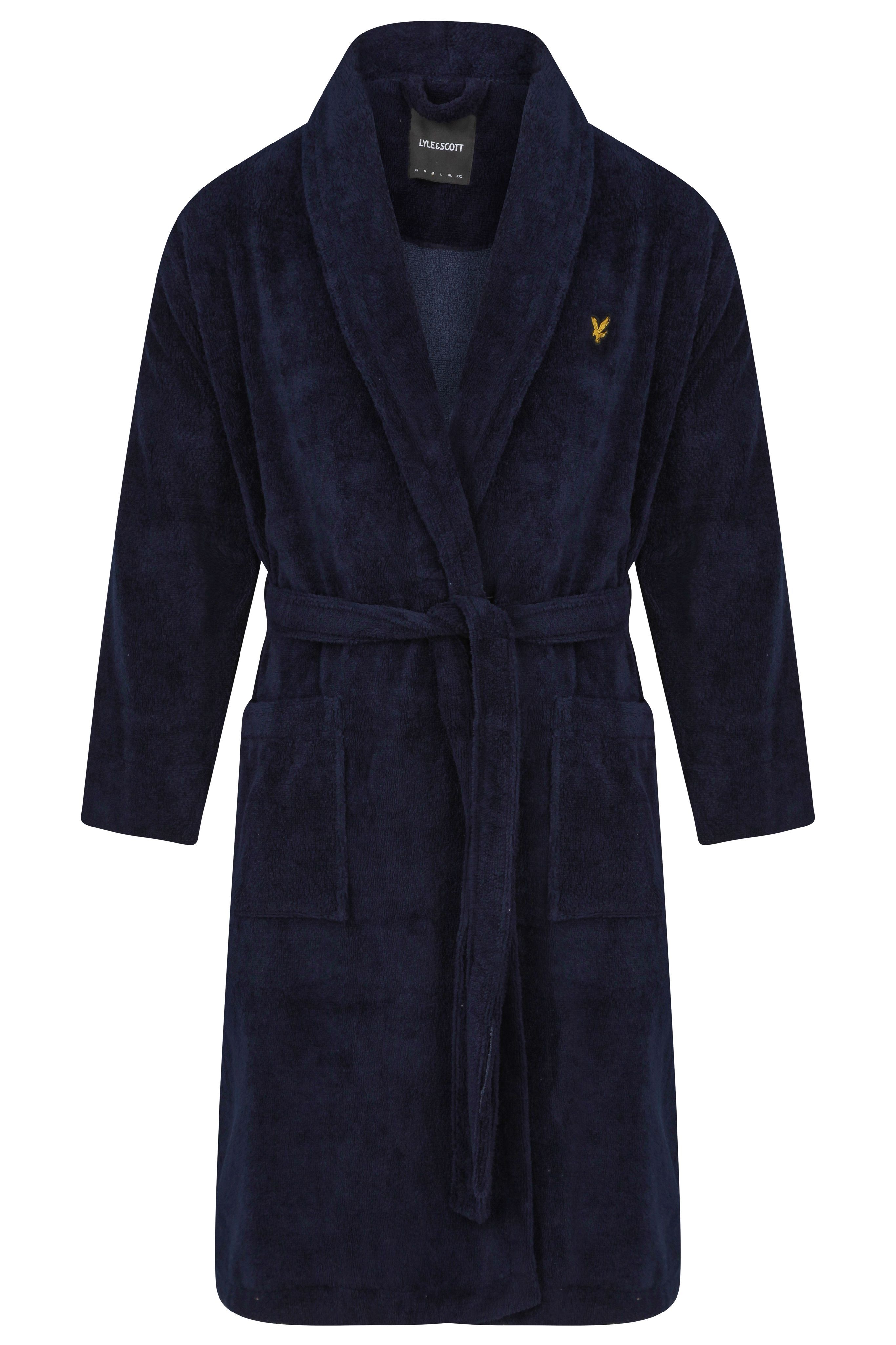 Халат мужской Lyle&Scott LSGWN005_9058 синий L