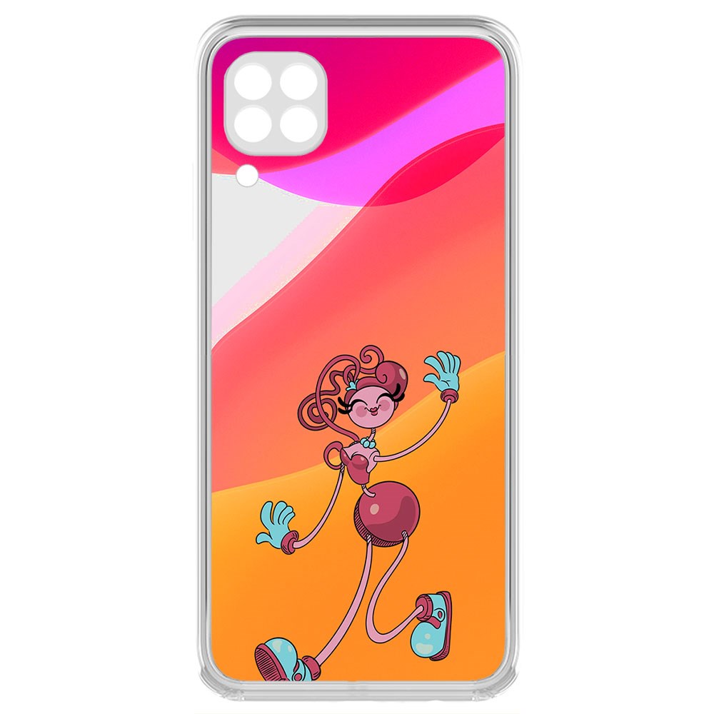 фото Чехол-накладка krutoff clear case хаги ваги - мама длинные ноги для huawei nova 7i