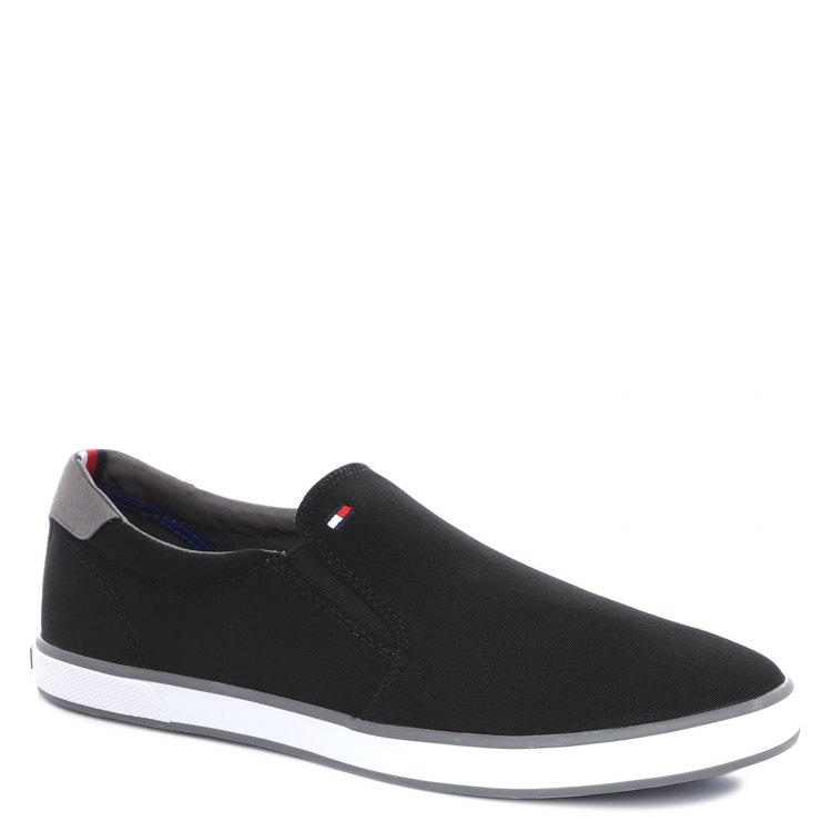 

Слипоны мужские Tommy Hilfiger FM0FM00597_2522400 черные 45 EU