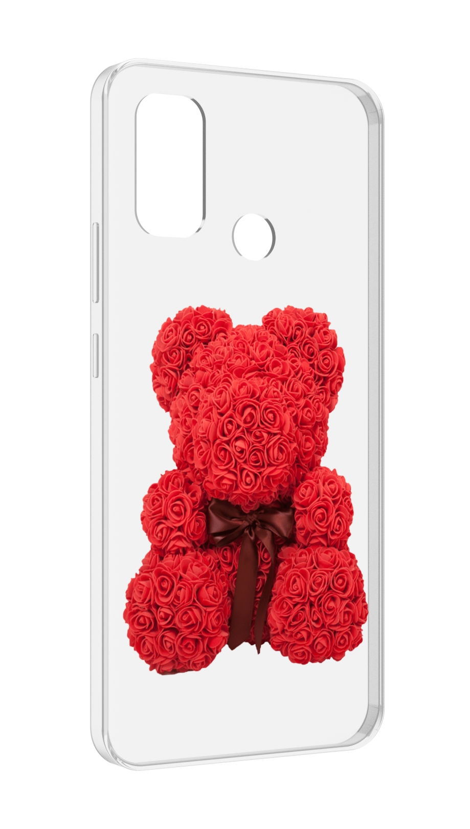 

Чехол MyPads мишка-из-розочек для UleFone Note 10P/Note 10, Прозрачный, Tocco