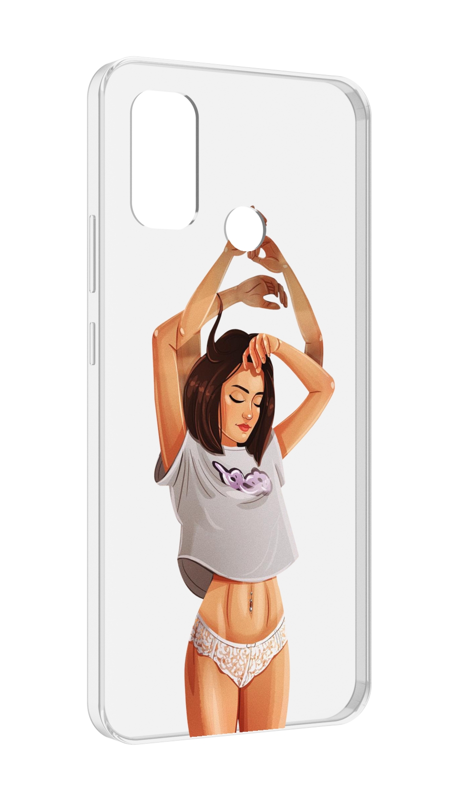 

Чехол MyPads много-рук женский для UleFone Note 10P/Note 10, Прозрачный, Tocco