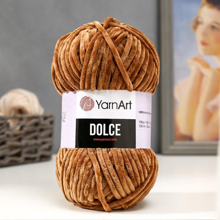 

Пряжа YarnArt Dolce, 100% микрополиэстер, 120 м/100 гр, (765 бежевый)