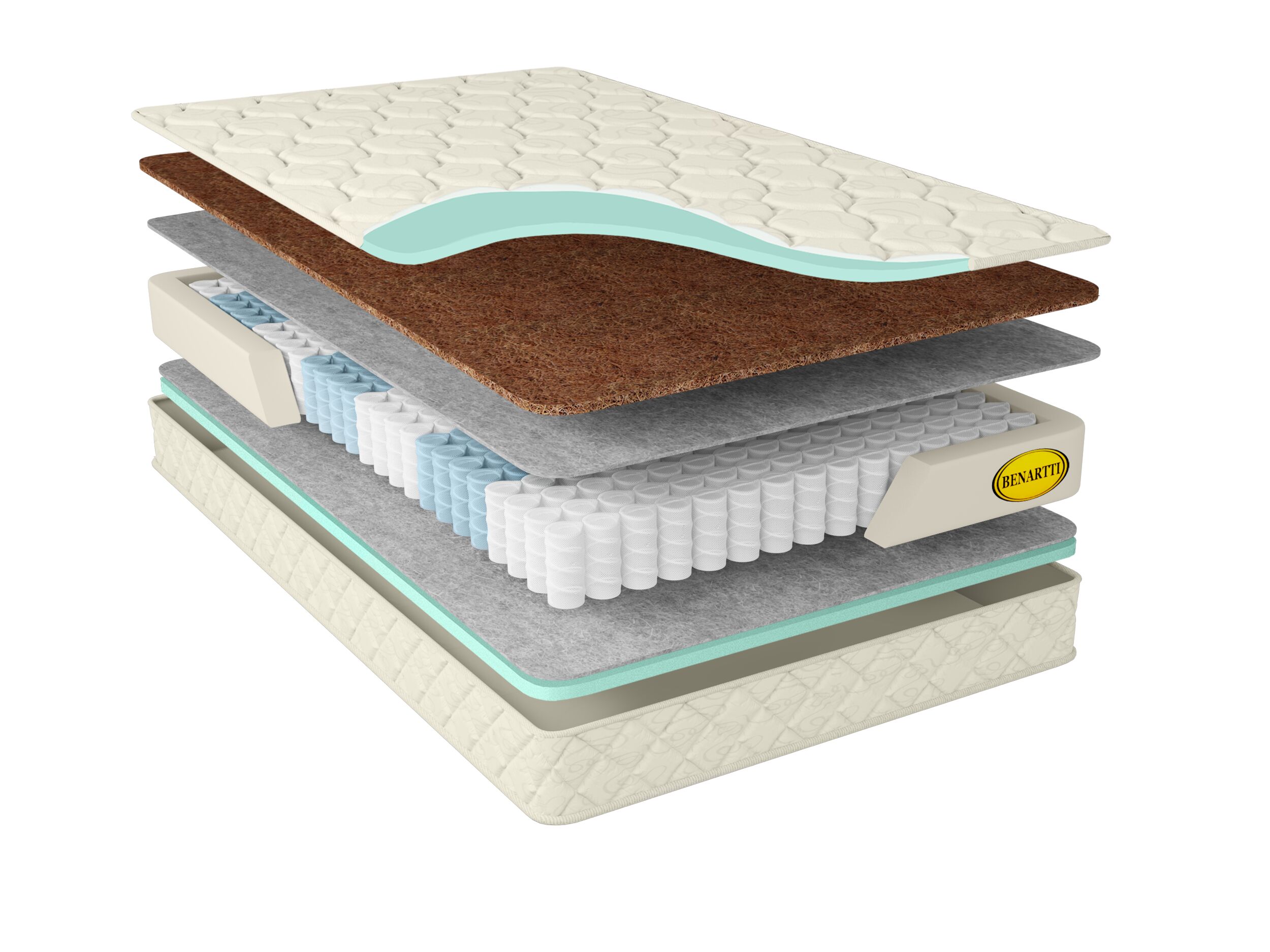 

Матрас Benartti Optimal Mini TFK 175х195, Белый, Optimal Mini TFK