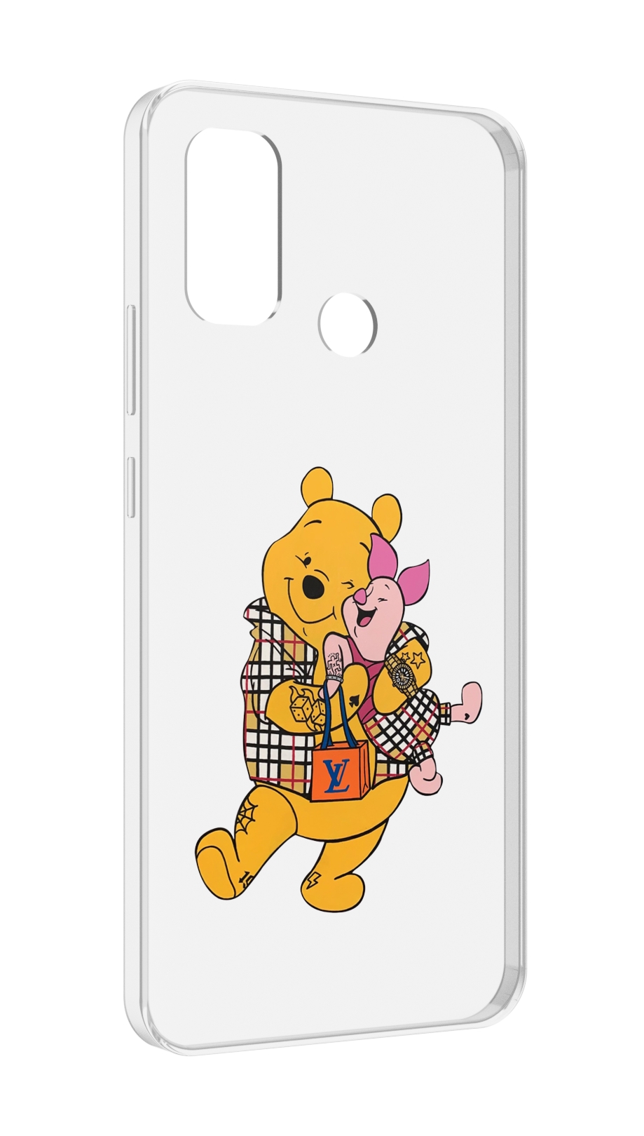 

Чехол MyPads модный-медведь-из-винни-пуха для UleFone Note 10P/Note 10, Прозрачный, Tocco