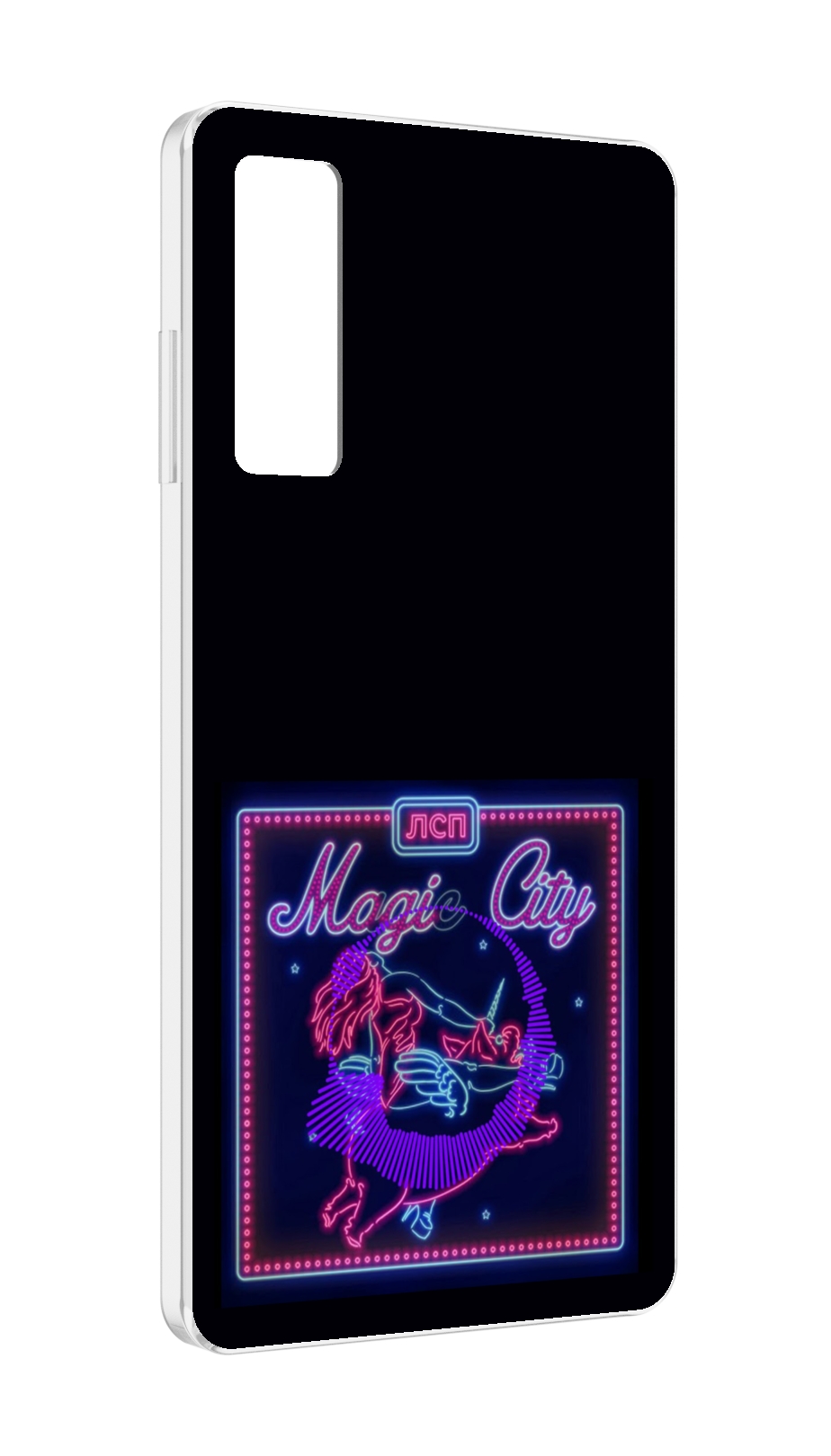 

Чехол MyPads Magic City ЛСП для TCL 20 5G, Прозрачный, Tocco