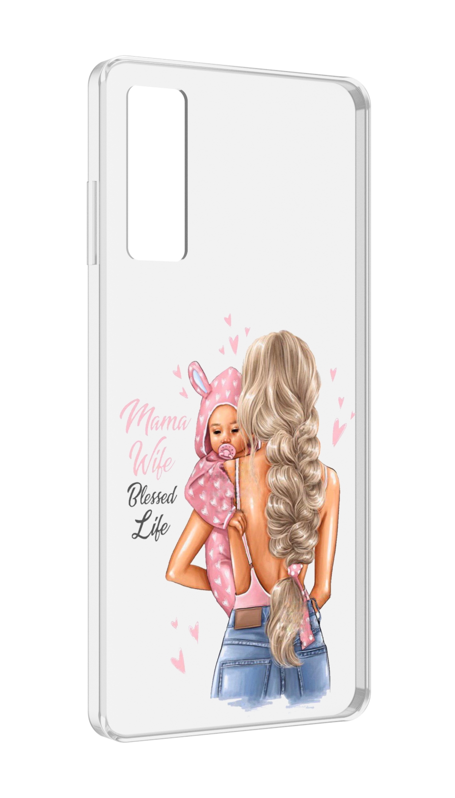 

Чехол MyPads Mama-wibe для TCL 20 5G, Прозрачный, Tocco