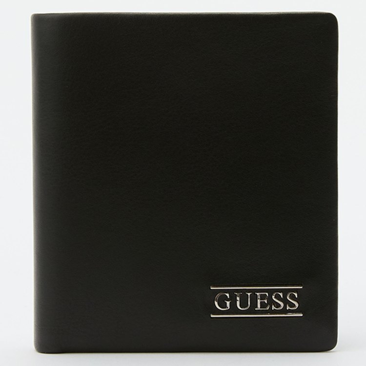 

Портмоне мужское Guess SMNEBRLEA22 черное, Черный, SMNEBRLEA22