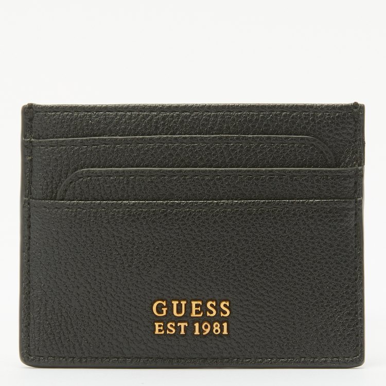 

Кредитница женская Guess SWVA9222350 черная, 7x10x2 см, Черный, SWVA9222350