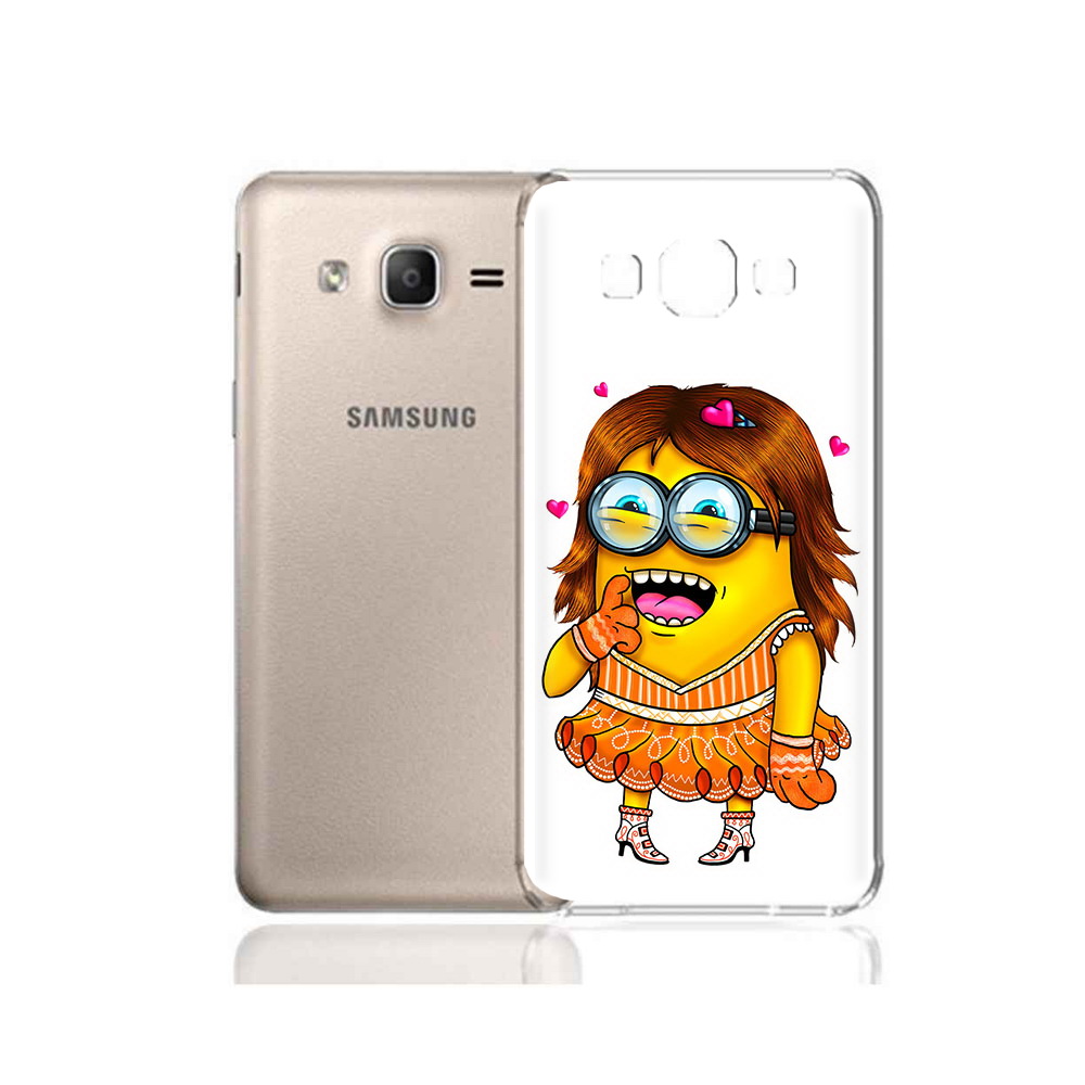 

Чехол MyPads Tocco для Samsung Galaxy A7 (2015) Миньон девочка (PT11625.595.116), Прозрачный, Tocco