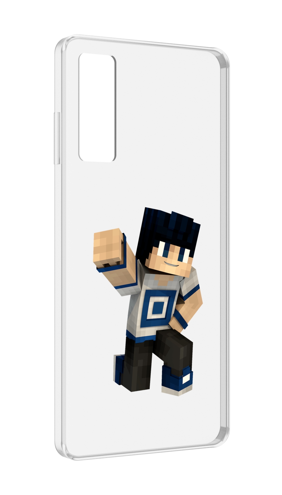 

Чехол MyPads Minecraft-1 для TCL 20 5G, Прозрачный, Tocco