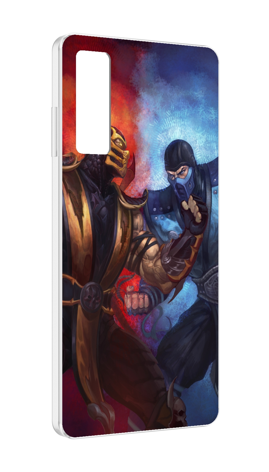 

Чехол MyPads Mortal Kombat art для TCL 20 5G, Прозрачный, Tocco