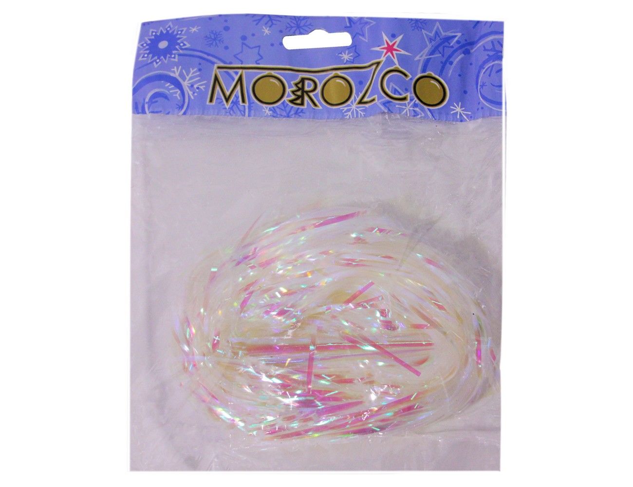 

дождик ёлочный радужный блеск, 200х15 см, MOROZCO, арт. Д152005