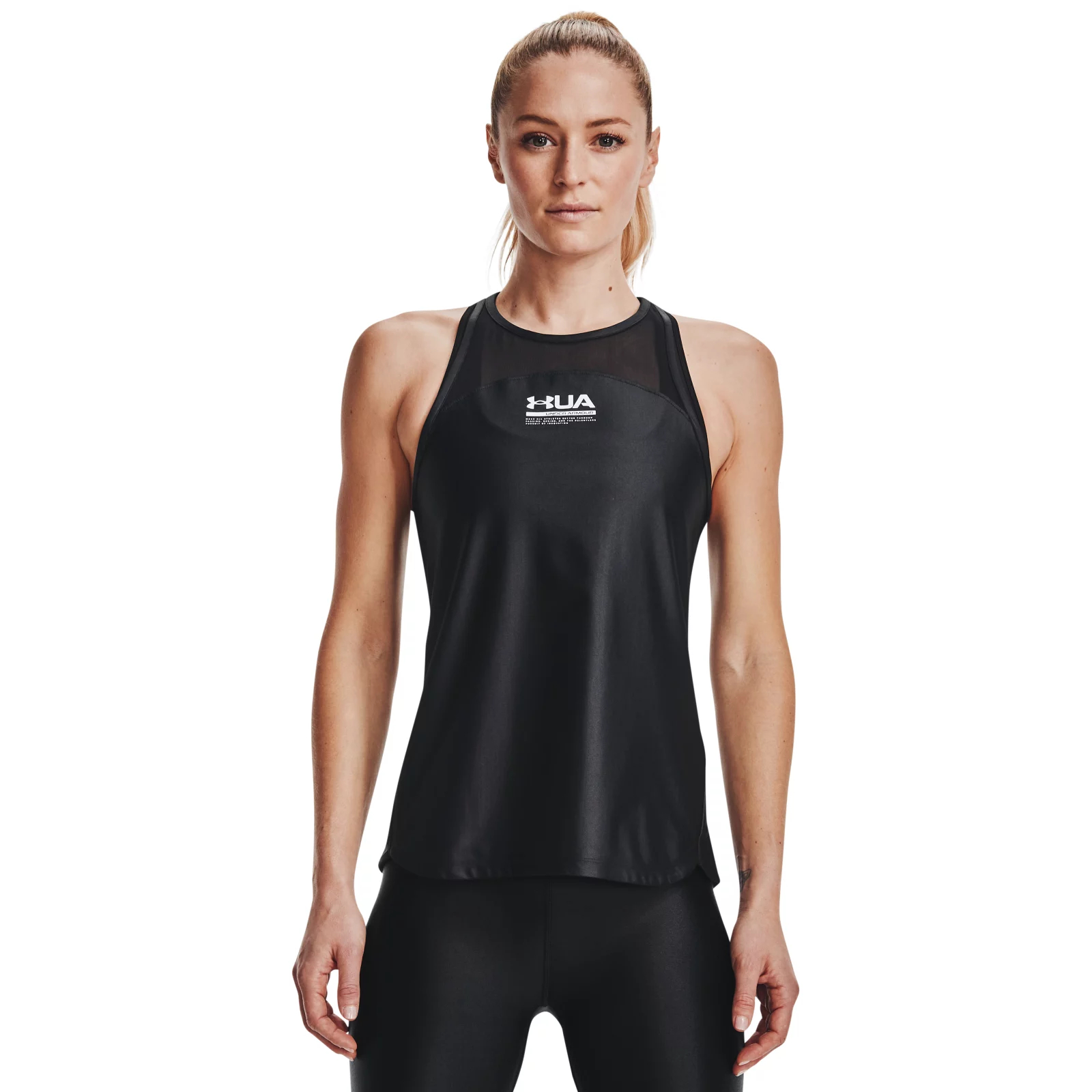 

Майка женская Under Armour Iso Chill Tank черная SM, Iso Chill Tank