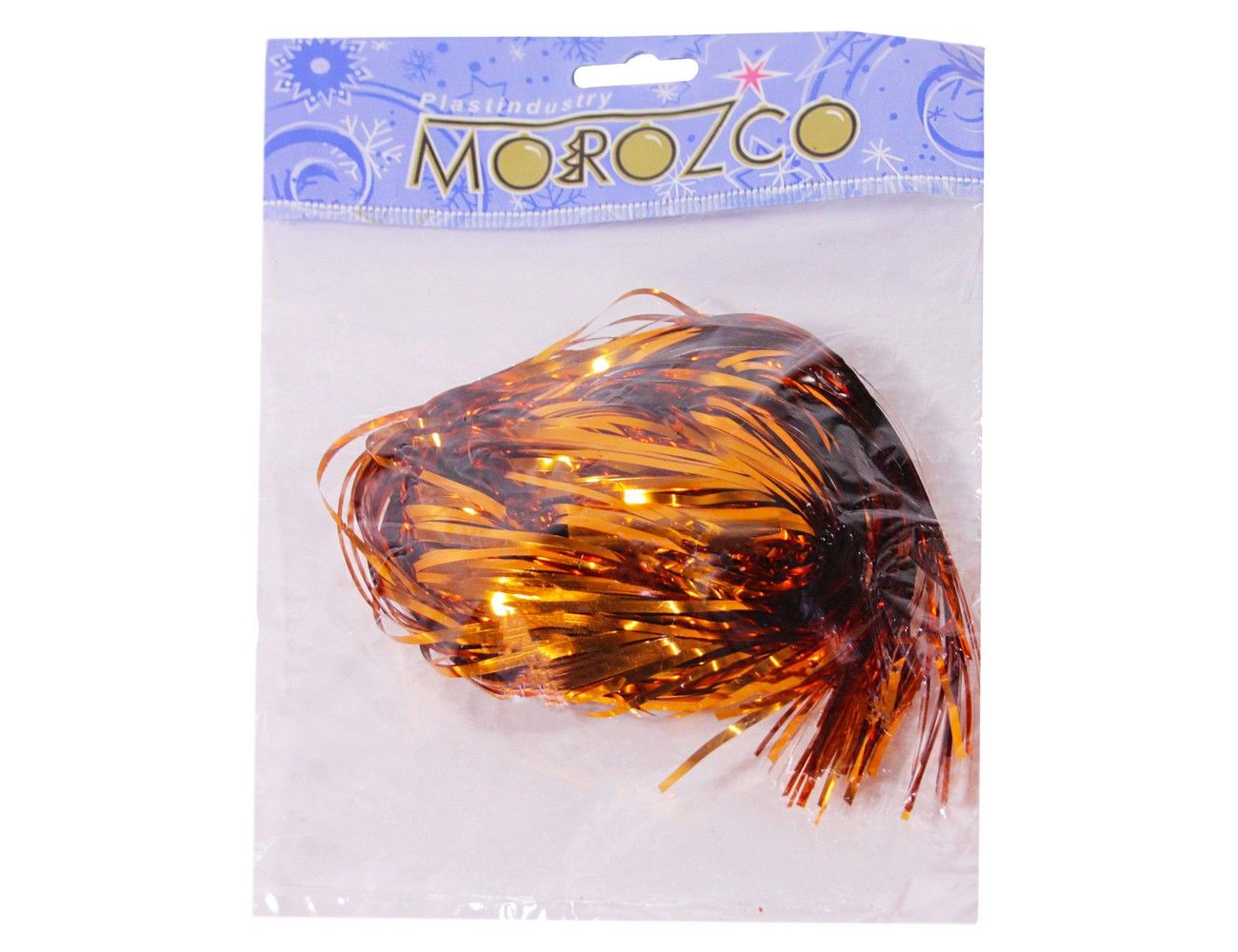 

дождь разноцветный 200х15 см / цвет дождя: оранжевый, MOROZCO, арт. Д152002-оранжевый