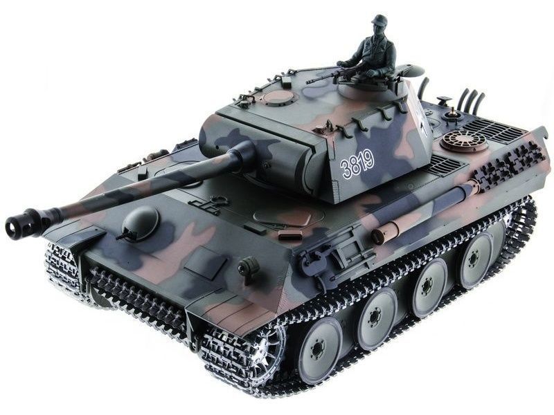 Радиоуправляемый танк Heng Long Panther Professional V7 0 2 4G масштаб 1:16 HL3819-1P7 0