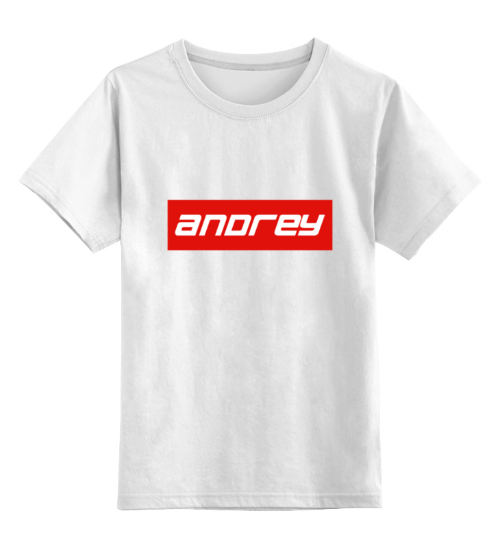 

Футболка детская Printio Andrey цв. белый р. 152, Andrey