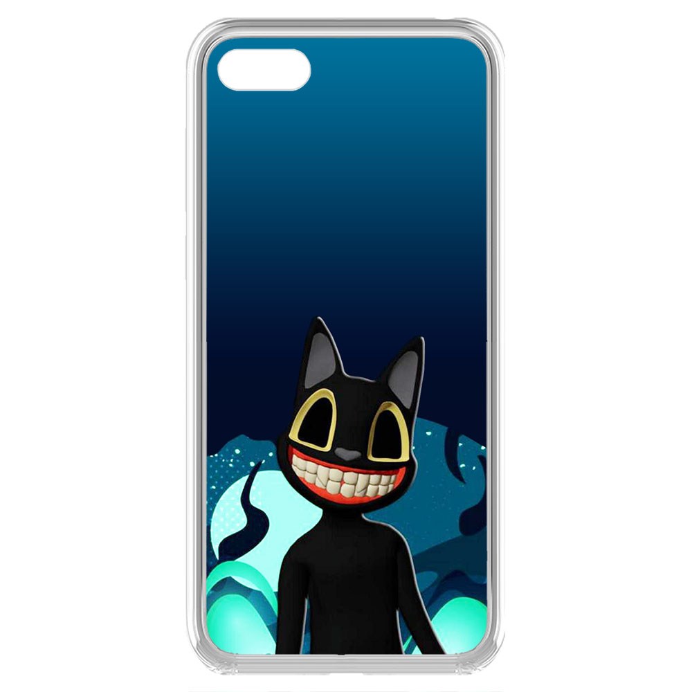 фото Чехол-накладка krutoff clear case хаги ваги - картун кэт для huawei y5 lite 2018