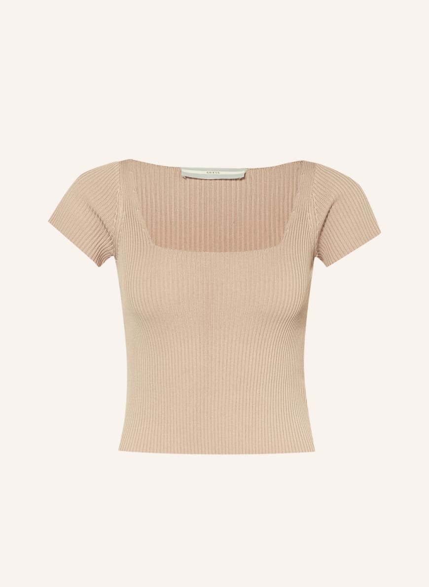 

Футболка женская Guess 1001256228 коричневая M, 1001256228