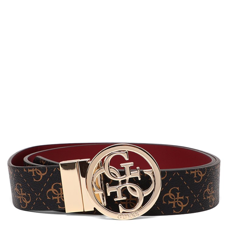 

Ремень женский Guess BW9166P4235 темно-коричневый, BW9166P4235