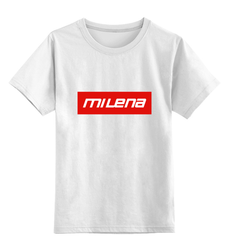 

Футболка детская Printio Milena цв. белый р. 152, Milena