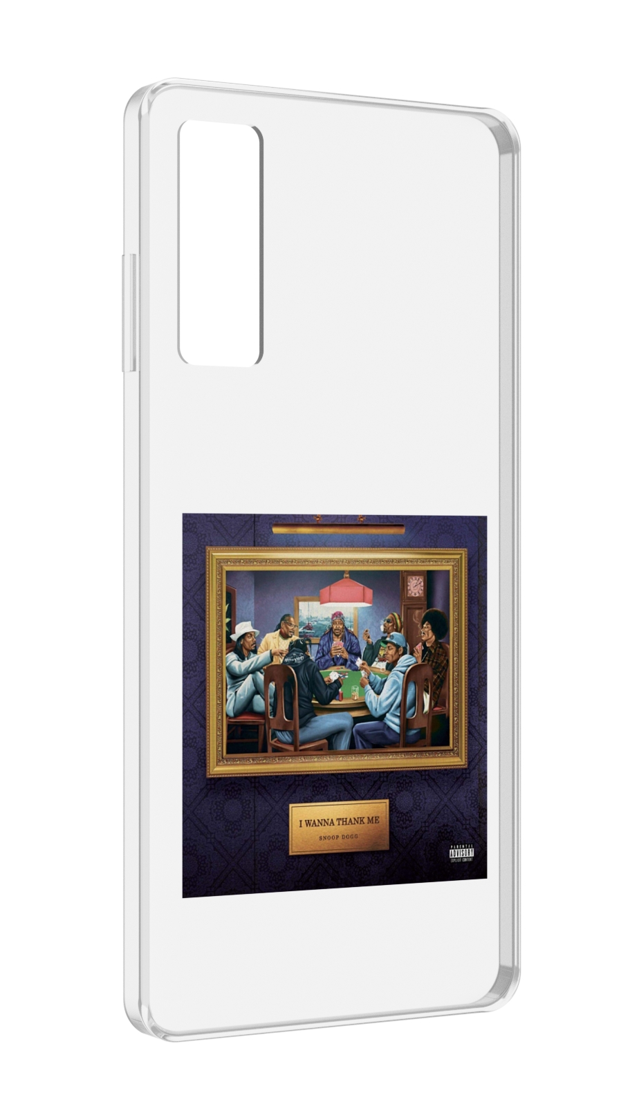 

Чехол MyPads Snoop Dogg WANNA THANK ME для TCL 20 5G, Прозрачный, Tocco