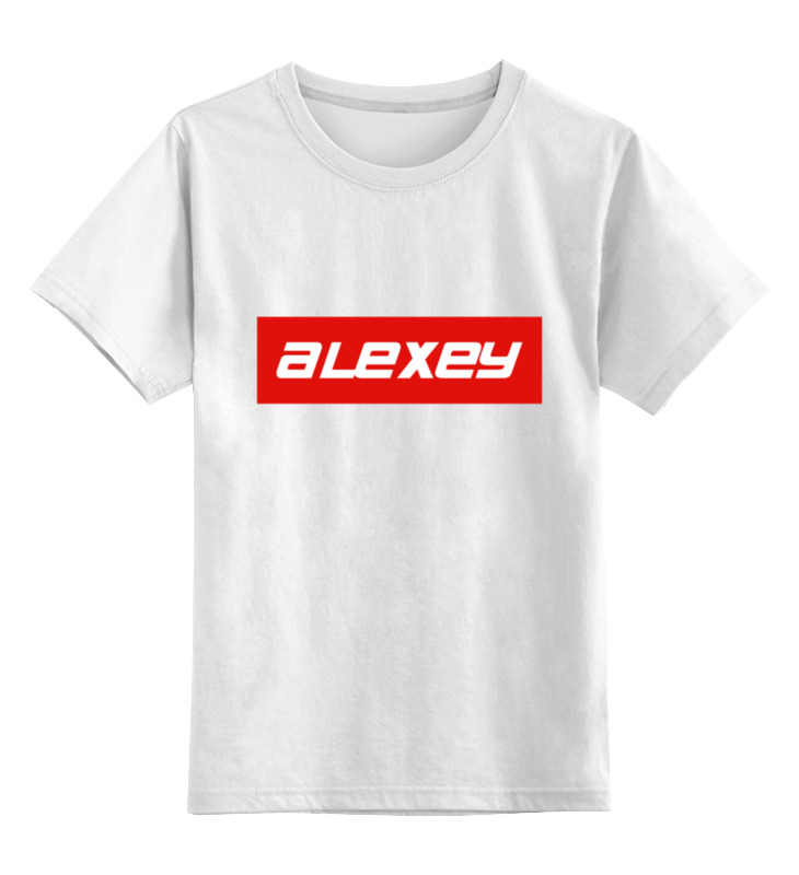 

Футболка детская Printio Alexey цв. белый р. 152, Alexey