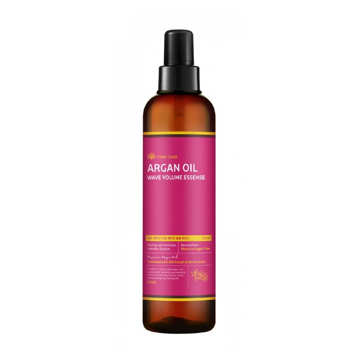 фото Эссенция для волос с аргановым маслом char char argan oil wave volume essense