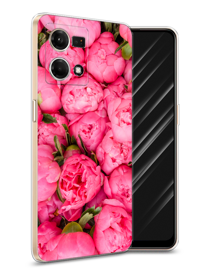 

Чехол Awog на Oppo Reno 7 4G/8 4G "Прекрасные пионы", Разноцветный, 2511250-1